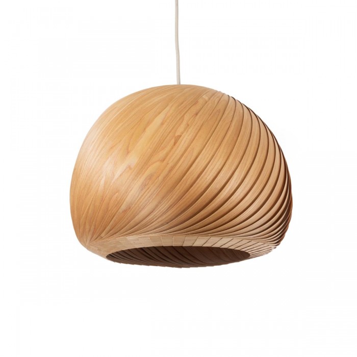 GloboStar® KAILANI 02243 Boho Κρεμαστό Φωτιστικό Οροφής Μονόφωτο 1 x E27 AC220-240V IP20 - Φ40 x Υ30cm - Καφέ Λεπτό Φύλλο Ξύλου Καμπάνα GloboStar® KAILANI 02243 Boho Κρεμαστό Φωτιστικό Οροφής Μονόφωτο 1 x E27 AC220-240V IP20 - Φ40 x Υ30cm - Καφέ Λεπτό Φύλλο Ξύλου Καμπάνα