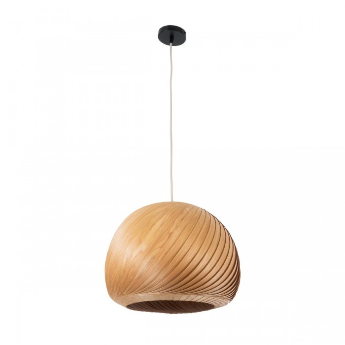 GloboStar® KAILANI 02243 Boho Κρεμαστό Φωτιστικό Οροφής Μονόφωτο 1 x E27 AC220-240V IP20 - Φ40 x Υ30cm - Καφέ Λεπτό Φύλλο Ξύλου Καμπάνα GloboStar® KAILANI 02243 Boho Κρεμαστό Φωτιστικό Οροφής Μονόφωτο 1 x E27 AC220-240V IP20 - Φ40 x Υ30cm - Καφέ Λεπτό Φύλλο Ξύλου Καμπάνα