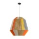 GloboStar® SALERNO 02289 Boho Κρεμαστό Φωτιστικό Πλέγμα Μονόφωτο 1 x E27 IP20 Πολύχρωμο Σχοινί - Μ50 x Π50 x Υ50cm GloboStar® SALERNO 02289 Boho Κρεμαστό Φωτιστικό Πλέγμα Μονόφωτο 1 x E27 IP20 Πολύχρωμο Σχοινί - Μ50 x Π50 x Υ50cm