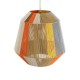 GloboStar® SALERNO 02289 Boho Κρεμαστό Φωτιστικό Πλέγμα Μονόφωτο 1 x E27 IP20 Πολύχρωμο Σχοινί - Μ50 x Π50 x Υ50cm GloboStar® SALERNO 02289 Boho Κρεμαστό Φωτιστικό Πλέγμα Μονόφωτο 1 x E27 IP20 Πολύχρωμο Σχοινί - Μ50 x Π50 x Υ50cm