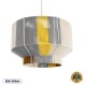 GloboStar® SALERNO 02290 Boho Κρεμαστό Φωτιστικό Πλέγμα Μονόφωτο 1 x E27 IP20 Πολύχρωμο Σχοινί - Μ50 x Π50 x Υ35cm GloboStar® SALERNO 02290 Boho Κρεμαστό Φωτιστικό Πλέγμα Μονόφωτο 1 x E27 IP20 Πολύχρωμο Σχοινί - Μ50 x Π50 x Υ35cm
