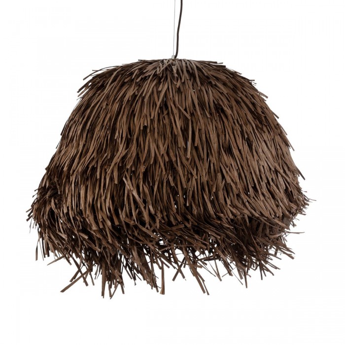 GloboStar® GUADELOUPE 02294 Boho Κρεμαστό Φωτιστικό Πλέγμα Μονόφωτο 1 x E27 IP20 Καφέ Ράφια - Μ80 x Π80 x Υ60cm GloboStar® GUADELOUPE 02294 Boho Κρεμαστό Φωτιστικό Πλέγμα Μονόφωτο 1 x E27 IP20 Καφέ Ράφια - Μ80 x Π80 x Υ60cm