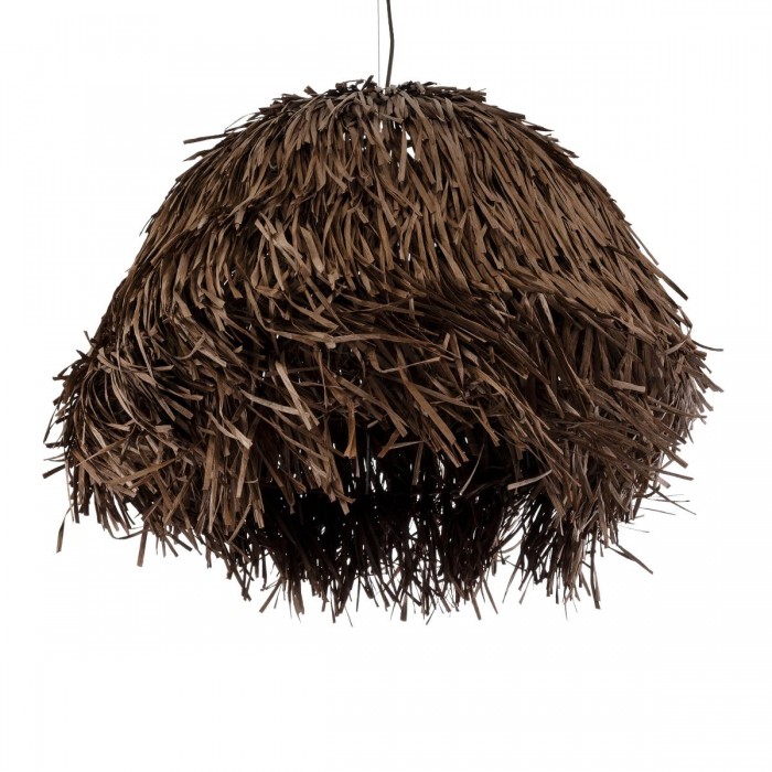 GloboStar® GUADELOUPE 02294 Boho Κρεμαστό Φωτιστικό Πλέγμα Μονόφωτο 1 x E27 IP20 Καφέ Ράφια - Μ80 x Π80 x Υ60cm GloboStar® GUADELOUPE 02294 Boho Κρεμαστό Φωτιστικό Πλέγμα Μονόφωτο 1 x E27 IP20 Καφέ Ράφια - Μ80 x Π80 x Υ60cm