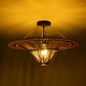 GloboStar® PALERMO 02308 Boho Φωτιστικό Οροφής Μονόφωτο 1 x E27 AC220-240V IP20 - Φ60 x Υ36cm - Μπεζ Καφέ Ξύλινο Μπαμπού Πλέγμα GloboStar® PALERMO 02308 Boho Φωτιστικό Οροφής Μονόφωτο 1 x E27 AC220-240V IP20 - Φ60 x Υ36cm - Μπεζ Καφέ Ξύλινο Μπαμπού Πλέγμα