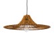 GloboStar® PALERMO 02310 Boho Κρεμαστό Φωτιστικό Οροφής Μονόφωτο 1 x E27 AC220-240V IP20 - Φ60 x Υ18cm - Μπεζ Καφέ Ξύλινο Μπαμπού Πλέγμα GloboStar® PALERMO 02310 Boho Κρεμαστό Φωτιστικό Οροφής Μονόφωτο 1 x E27 AC220-240V IP20 - Φ60 x Υ18cm - Μπεζ Καφέ Ξύλινο Μπαμπού Πλέγμα