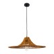 GloboStar® PALERMO 02310 Boho Κρεμαστό Φωτιστικό Οροφής Μονόφωτο 1 x E27 AC220-240V IP20 - Φ60 x Υ18cm - Μπεζ Καφέ Ξύλινο Μπαμπού Πλέγμα GloboStar® PALERMO 02310 Boho Κρεμαστό Φωτιστικό Οροφής Μονόφωτο 1 x E27 AC220-240V IP20 - Φ60 x Υ18cm - Μπεζ Καφέ Ξύλινο Μπαμπού Πλέγμα