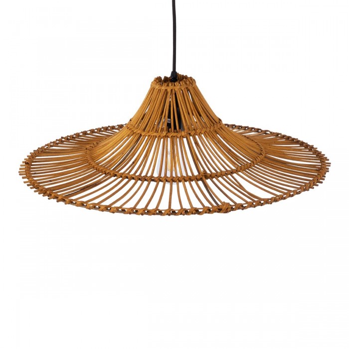 GloboStar® PALERMO 02310 Boho Κρεμαστό Φωτιστικό Οροφής Μονόφωτο 1 x E27 AC220-240V IP20 - Φ60 x Υ18cm - Μπεζ Καφέ Ξύλινο Μπαμπού Πλέγμα GloboStar® PALERMO 02310 Boho Κρεμαστό Φωτιστικό Οροφής Μονόφωτο 1 x E27 AC220-240V IP20 - Φ60 x Υ18cm - Μπεζ Καφέ Ξύλινο Μπαμπού Πλέγμα