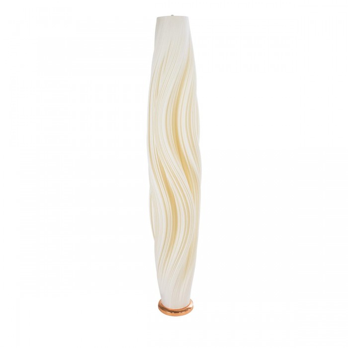 GLOBOSTAR® CERULEAN 02312 Μοντέρνο Επιδαπέδιο Φωτιστικό με Ντουί 1 x E27 AC 220-240V IP20 - Μπεζ & Λευκό - Μ30 x Π30 x Υ155cm GLOBOSTAR® CERULEAN 02312 Μοντέρνο Επιδαπέδιο Φωτιστικό με Ντουί 1 x E27 AC 220-240V IP20 - Μπεζ & Λευκό - Μ30 x Π30 x Υ155cm