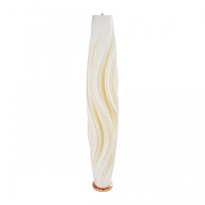 GLOBOSTAR® CERULEAN 02312 Μοντέρνο Επιδαπέδιο Φωτιστικό με Ντουί 1 x E27 AC 220-240V IP20 - Μπεζ & Λευκό - Μ30 x Π30 x Υ155cm GLOBOSTAR® CERULEAN 02312 Μοντέρνο Επιδαπέδιο Φωτιστικό με Ντουί 1 x E27 AC 220-240V IP20 - Μπεζ & Λευκό - Μ30 x Π30 x Υ155cm