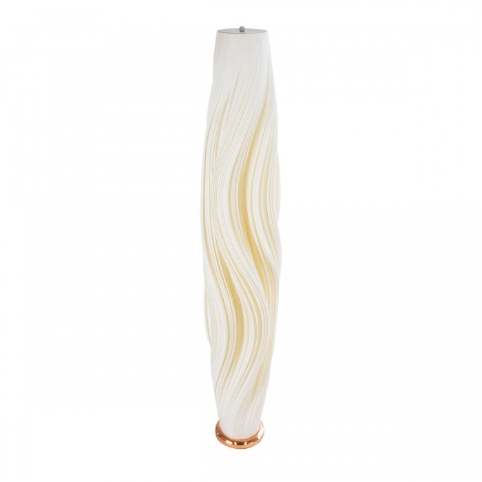 GLOBOSTAR® CERULEAN 02312 Μοντέρνο Επιδαπέδιο Φωτιστικό με Ντουί 1 x E27 AC 220-240V IP20 - Μπεζ & Λευκό - Μ30 x Π30 x Υ155cm GLOBOSTAR® CERULEAN 02312 Μοντέρνο Επιδαπέδιο Φωτιστικό με Ντουί 1 x E27 AC 220-240V IP20 - Μπεζ & Λευκό - Μ30 x Π30 x Υ155cm