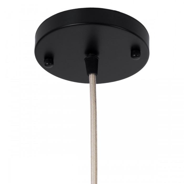 GloboStar® PRAIA 02317 Μοντέρνο Κρεμαστό Φωτιστικό Πλέγμα Δίφωτο 2 x E27 IP20 Μπεζ & Λευκό Ξύλο - Μ25 x Π25 x Υ145cm