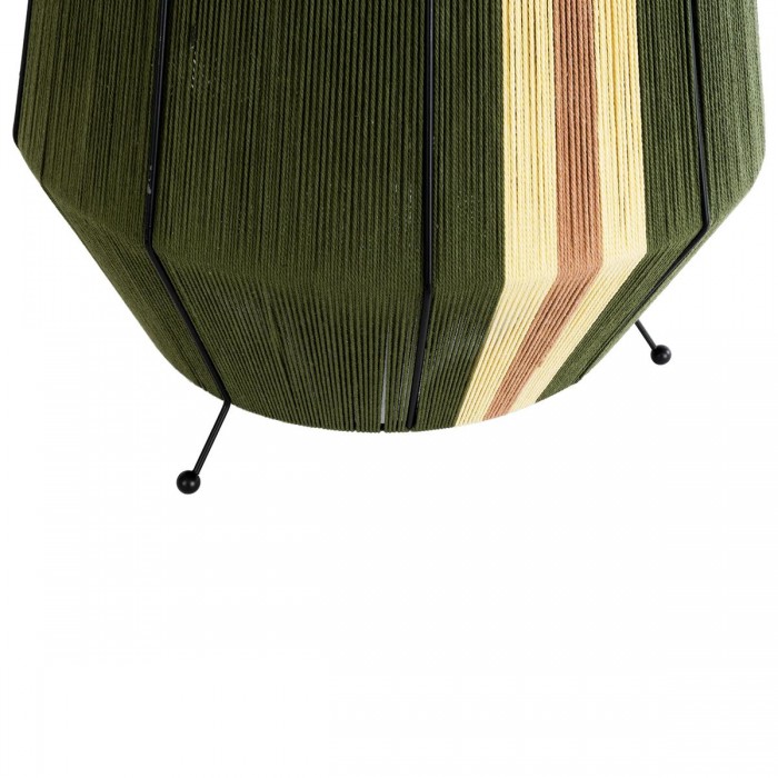 GLOBOSTAR® SALERNO 02332 Boho Επιδαπέδιο Φωτιστικό με Ντουί 1 x E27 AC 220-240V IP20 - Σκούρο Πράσινο & Μπεζ - Μ50 x Π50 x Υ70cm GLOBOSTAR® SALERNO 02332 Boho Επιδαπέδιο Φωτιστικό με Ντουί 1 x E27 AC 220-240V IP20 - Σκούρο Πράσινο & Μπεζ - Μ50 x Π50 x Υ70cm