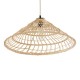GloboStar® KAIA 02346 Boho Κρεμαστό Φωτιστικό Καμπάνα Μονόφωτο 1 x E27 IP20 Μπεζ Ξύλο - Μ60 x Π60 x Υ20cm GloboStar® KAIA 02346 Boho Κρεμαστό Φωτιστικό Καμπάνα Μονόφωτο 1 x E27 IP20 Μπεζ Ξύλο - Μ60 x Π60 x Υ20cm
