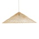 GloboStar® KAIA 02347 Boho Κρεμαστό Φωτιστικό Καμπάνα Μονόφωτο 1 x E27 IP20 Μπεζ Ξύλο - Μ80 x Π80 x Υ26cm GloboStar® KAIA 02347 Boho Κρεμαστό Φωτιστικό Καμπάνα Μονόφωτο 1 x E27 IP20 Μπεζ Ξύλο - Μ80 x Π80 x Υ26cm