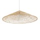 GloboStar® KAIA 02347 Boho Κρεμαστό Φωτιστικό Καμπάνα Μονόφωτο 1 x E27 IP20 Μπεζ Ξύλο - Μ80 x Π80 x Υ26cm GloboStar® KAIA 02347 Boho Κρεμαστό Φωτιστικό Καμπάνα Μονόφωτο 1 x E27 IP20 Μπεζ Ξύλο - Μ80 x Π80 x Υ26cm