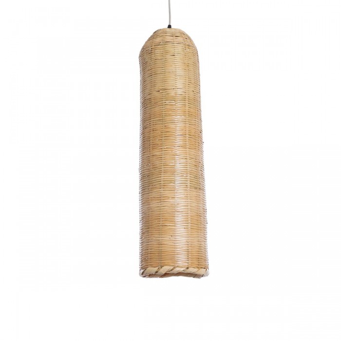 GloboStar® WAIKIKI 02349 Boho Κρεμαστό Φωτιστικό Οροφής Μονόφωτο 1 x E27 AC220-240V IP20 - Φ20 x Υ80cm - Μπεζ Ξύλινο Μπαμπού Καμπάνα GloboStar® WAIKIKI 02349 Boho Κρεμαστό Φωτιστικό Οροφής Μονόφωτο 1 x E27 AC220-240V IP20 - Φ20 x Υ80cm - Μπεζ Ξύλινο Μπαμπού Καμπάνα