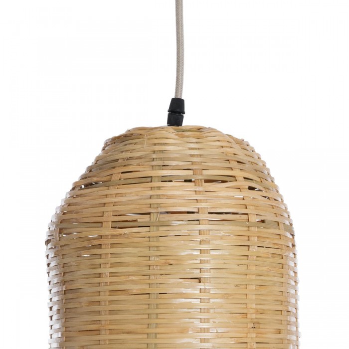 GloboStar® WAIKIKI 02349 Boho Κρεμαστό Φωτιστικό Οροφής Μονόφωτο 1 x E27 AC220-240V IP20 - Φ20 x Υ80cm - Μπεζ Ξύλινο Μπαμπού Καμπάνα GloboStar® WAIKIKI 02349 Boho Κρεμαστό Φωτιστικό Οροφής Μονόφωτο 1 x E27 AC220-240V IP20 - Φ20 x Υ80cm - Μπεζ Ξύλινο Μπαμπού Καμπάνα
