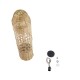 GloboStar® WAIKIKI 02350 Boho Κρεμαστό Φωτιστικό Πλέγμα Μονόφωτο 1 x E27 IP20 Μπεζ Ξύλο - Μ20 x Π20 x Υ80cm GloboStar® WAIKIKI 02350 Boho Κρεμαστό Φωτιστικό Πλέγμα Μονόφωτο 1 x E27 IP20 Μπεζ Ξύλο - Μ20 x Π20 x Υ80cm