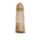 GloboStar® WAIKIKI 02350 Boho Κρεμαστό Φωτιστικό Πλέγμα Μονόφωτο 1 x E27 IP20 Μπεζ Ξύλο - Μ20 x Π20 x Υ80cm GloboStar® WAIKIKI 02350 Boho Κρεμαστό Φωτιστικό Πλέγμα Μονόφωτο 1 x E27 IP20 Μπεζ Ξύλο - Μ20 x Π20 x Υ80cm