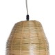 GloboStar® WAIKIKI 02350 Boho Κρεμαστό Φωτιστικό Πλέγμα Μονόφωτο 1 x E27 IP20 Μπεζ Ξύλο - Μ20 x Π20 x Υ80cm GloboStar® WAIKIKI 02350 Boho Κρεμαστό Φωτιστικό Πλέγμα Μονόφωτο 1 x E27 IP20 Μπεζ Ξύλο - Μ20 x Π20 x Υ80cm