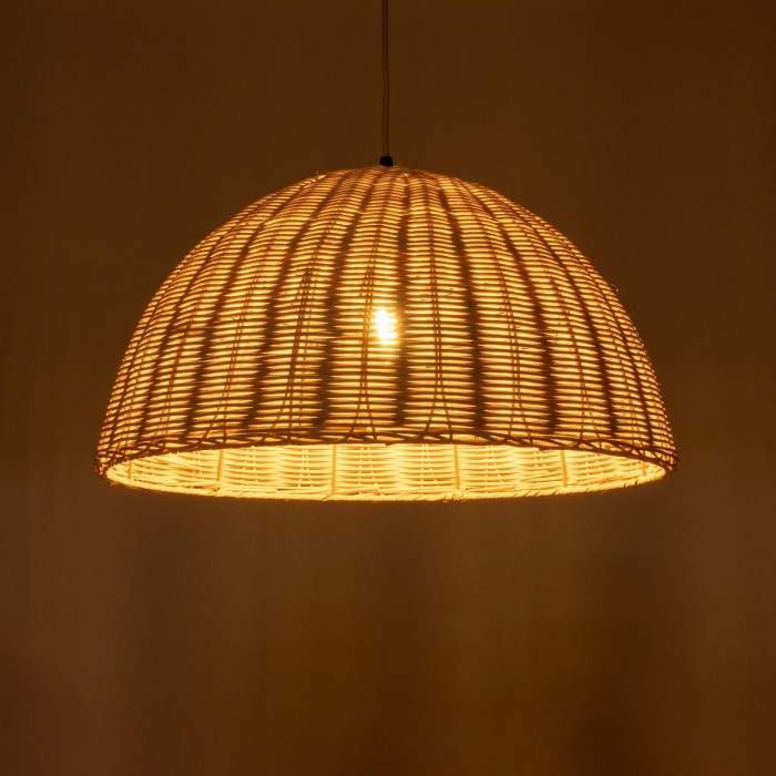 GloboStar® MONTANA 02378 Boho Κρεμαστό Φωτιστικό Οροφής Μονόφωτο 1 x E27 AC220-240V IP20 - Φ50 x Υ25cm - Μπεζ Μπαμπού Πλέγμα Καμπάνα GloboStar® MONTANA 02378 Boho Κρεμαστό Φωτιστικό Οροφής Μονόφωτο 1 x E27 AC220-240V IP20 - Φ50 x Υ25cm - Μπεζ Μπαμπού Πλέγμα Καμπάνα