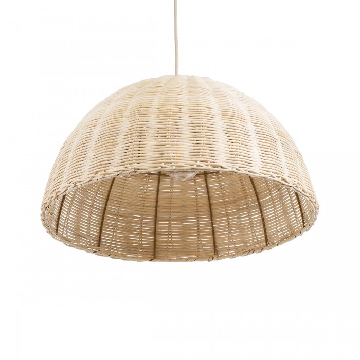 GloboStar® MONTANA 02378 Boho Κρεμαστό Φωτιστικό Οροφής Μονόφωτο 1 x E27 AC220-240V IP20 - Φ50 x Υ25cm - Μπεζ Μπαμπού Πλέγμα Καμπάνα GloboStar® MONTANA 02378 Boho Κρεμαστό Φωτιστικό Οροφής Μονόφωτο 1 x E27 AC220-240V IP20 - Φ50 x Υ25cm - Μπεζ Μπαμπού Πλέγμα Καμπάνα