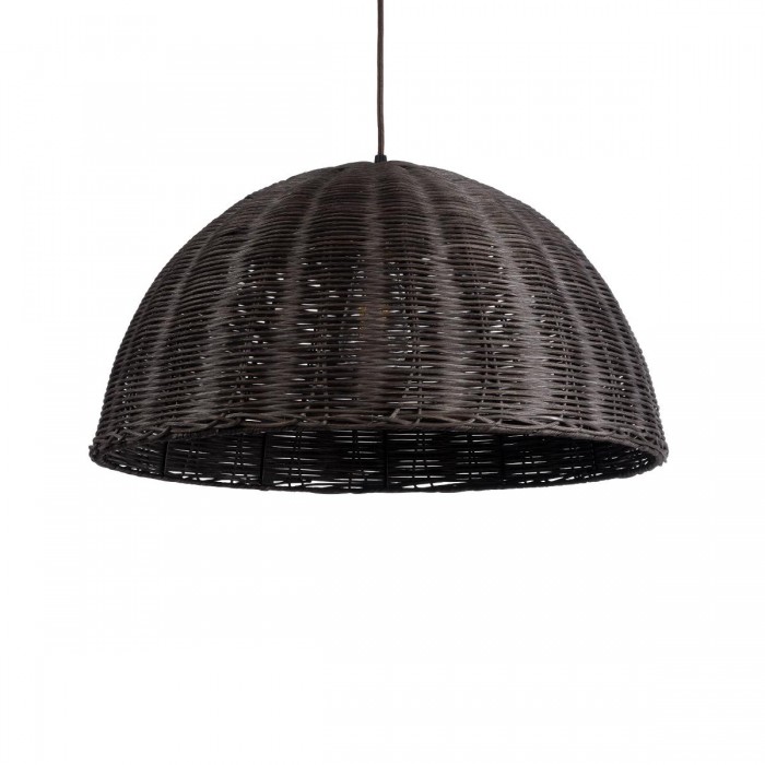 GloboStar® MONTANA 02381 Boho Κρεμαστό Φωτιστικό Καμπάνα Μονόφωτο 1 x E27 IP20 Καφέ Ξύλο - Μ50 x Π50 x Υ25cm GloboStar® MONTANA 02381 Boho Κρεμαστό Φωτιστικό Καμπάνα Μονόφωτο 1 x E27 IP20 Καφέ Ξύλο - Μ50 x Π50 x Υ25cm