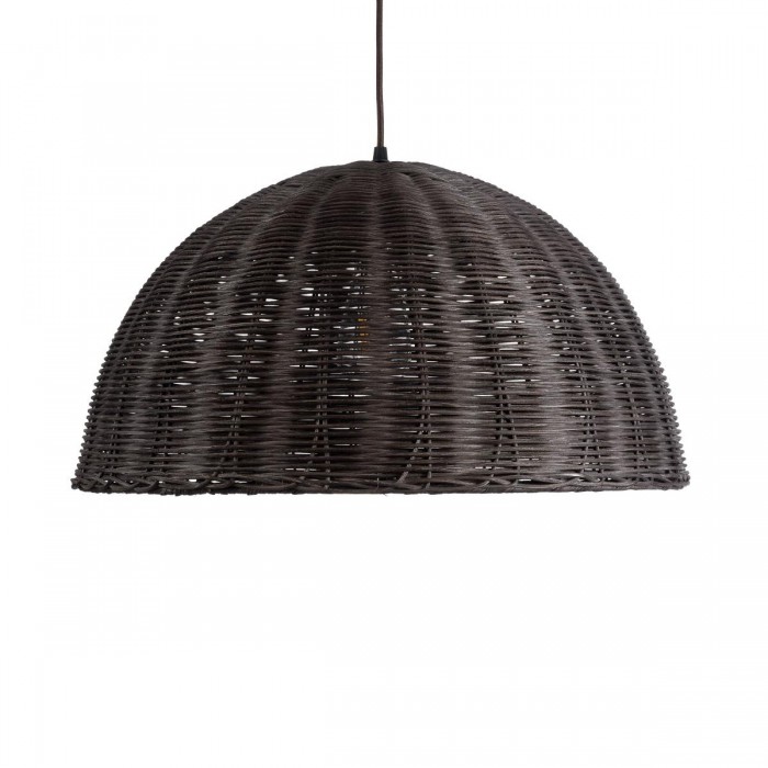 GloboStar® MONTANA 02381 Boho Κρεμαστό Φωτιστικό Καμπάνα Μονόφωτο 1 x E27 IP20 Καφέ Ξύλο - Μ50 x Π50 x Υ25cm GloboStar® MONTANA 02381 Boho Κρεμαστό Φωτιστικό Καμπάνα Μονόφωτο 1 x E27 IP20 Καφέ Ξύλο - Μ50 x Π50 x Υ25cm