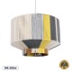 GLOBOSTAR® SALERNO 02388 Boho Κρεμαστό Φωτιστικό Οροφής με Ντουί 1 x E27 AC 220-240V IP20 - Πολύχρωμο - Μ40 x Π40 x Υ35cm GLOBOSTAR® SALERNO 02388 Boho Κρεμαστό Φωτιστικό Οροφής με Ντουί 1 x E27 AC 220-240V IP20 - Πολύχρωμο - Μ40 x Π40 x Υ35cm