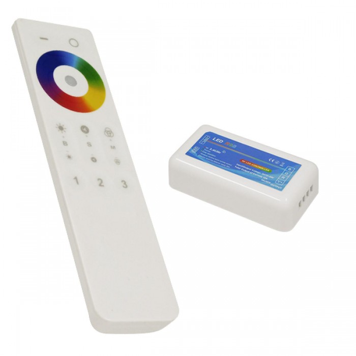 Ασύρματος LED RGB Controller με Χειριστήριο Αφής 2.4G RF για Ένα Group 12v (144w) - 24v (288w) DC GloboStar 04042 Ασύρματος LED RGB Controller με Χειριστήριο Αφής 2.4G RF για Ένα Group 12v (144w) - 24v (288w) DC GloboStar 04042