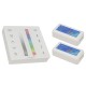 Ασύρματος LED RGB Controller με Χειριστήριο Τοίχου Αφής 2.4G RF 12v (288w) - 24v (576w) DC για Δυο Group GloboStar 04052 Ασύρματος LED RGB Controller με Χειριστήριο Τοίχου Αφής 2.4G RF 12v (288w) - 24v (576w) DC για Δυο Group GloboStar 04052