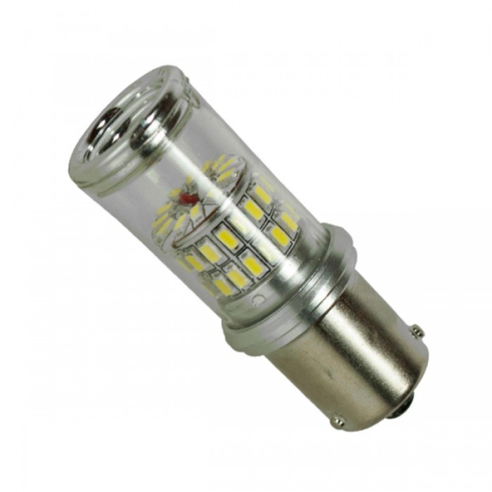 Λαμπτήρας BAU15S 48 SMD 4014 Can Bus 24v Ψυχρό 6000k GloboStar 04469 Λαμπτήρας BAU15S 48 SMD 4014 Can Bus 24v Ψυχρό 6000k GloboStar 04469