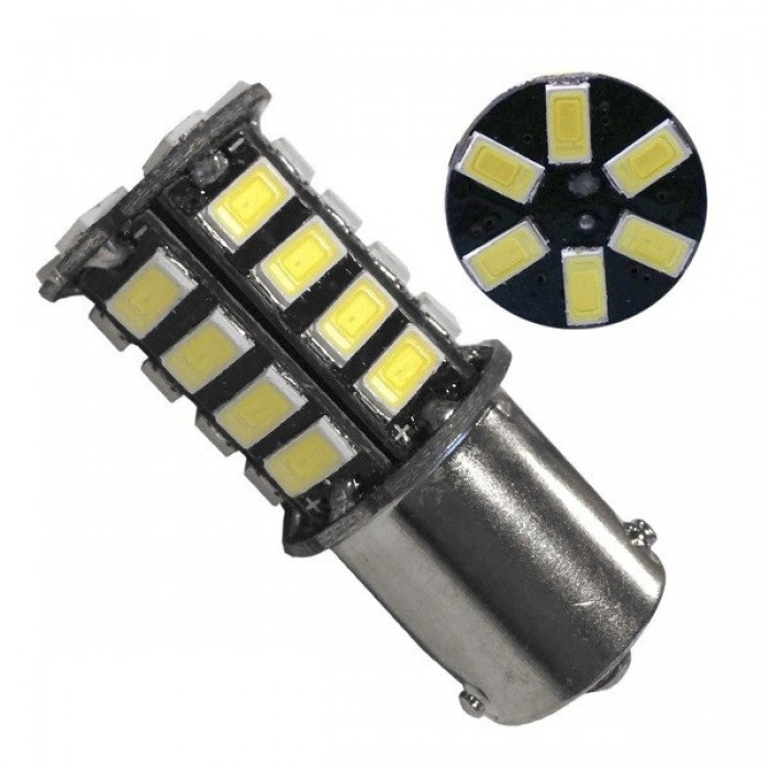 Λαμπτήρας LED BAU15S 30 SMD 5630 Ψυχρό Λευκό GloboStar 04521 Λαμπτήρας LED BAU15S 30 SMD 5630 Ψυχρό Λευκό GloboStar 04521