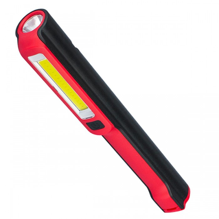Φορητός Φακός PEN COB LED Κόκκινο Χρώμα GloboStar 07007 Φορητός Φακός PEN COB LED Κόκκινο Χρώμα GloboStar 07007