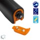 Mini Φορητός Φακός PEN COB LED Πορτοκαλί Χρώμα GloboStar 07011 Mini Φορητός Φακός PEN COB LED Πορτοκαλί Χρώμα GloboStar 07011
