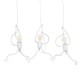 GloboStar® FIGURE 10000981 Μοντέρνο Κρεμαστό Παιδικό Φωτιστικό Οροφής Τρίφωτο 3 x E27 Λευκό Μεταλλικό Φιγούρα Μ70 x Π10 x Υ105cm GloboStar® FIGURE 10000981 Μοντέρνο Κρεμαστό Παιδικό Φωτιστικό Οροφής Τρίφωτο 3 x E27 Λευκό Μεταλλικό Φιγούρα Μ70 x Π10 x Υ105cm