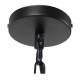GloboStar® ELDORA 10001014 Vintage Industrial Κρεμαστό Φωτιστικό Οροφής Μονόφωτο 1 x E27 Μαύρο Μεταλλικό με Μπεζ Σχοινί Φ13 x Y30cm GloboStar® ELDORA 10001014 Vintage Industrial Κρεμαστό Φωτιστικό Οροφής Μονόφωτο 1 x E27 Μαύρο Μεταλλικό με Μπεζ Σχοινί Φ13 x Y30cm