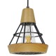 GloboStar® AKRON 10001133 Μοντέρνο Κρεμαστό Φωτιστικό Οροφής Μονόφωτο 1 x E27 Μπεζ Ξύλινο με Μεταλλικό Πλέγμα Φ19 x Y22cm GloboStar® AKRON 10001133 Μοντέρνο Κρεμαστό Φωτιστικό Οροφής Μονόφωτο 1 x E27 Μπεζ Ξύλινο με Μεταλλικό Πλέγμα Φ19 x Y22cm