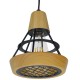 GloboStar® AKRON 10001133 Μοντέρνο Κρεμαστό Φωτιστικό Οροφής Μονόφωτο 1 x E27 Μπεζ Ξύλινο με Μεταλλικό Πλέγμα Φ19 x Y22cm GloboStar® AKRON 10001133 Μοντέρνο Κρεμαστό Φωτιστικό Οροφής Μονόφωτο 1 x E27 Μπεζ Ξύλινο με Μεταλλικό Πλέγμα Φ19 x Y22cm