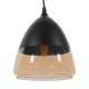 GloboStar® OLIVER 10001231 Vintage Κρεμαστό Φωτιστικό Οροφής Μονόφωτο 1 x E27 Μαύρο Μεταλλικό με Γυαλί Καμπάνα Φ20 x Y21cm GloboStar® OLIVER 10001231 Vintage Κρεμαστό Φωτιστικό Οροφής Μονόφωτο 1 x E27 Μαύρο Μεταλλικό με Γυαλί Καμπάνα Φ20 x Y21cm