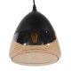 GloboStar® OLIVER 10001231 Vintage Κρεμαστό Φωτιστικό Οροφής Μονόφωτο 1 x E27 Μαύρο Μεταλλικό με Γυαλί Καμπάνα Φ20 x Y21cm GloboStar® OLIVER 10001231 Vintage Κρεμαστό Φωτιστικό Οροφής Μονόφωτο 1 x E27 Μαύρο Μεταλλικό με Γυαλί Καμπάνα Φ20 x Y21cm