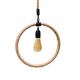 GloboStar® MALVERN 10001239 Vintage Industrial Κρεμαστό Φωτιστικό Οροφής Μονόφωτο 1 x E27 Μαύρο Μεταλλικό με Μπεζ Σχοινί Μ34 x Π22 x Υ34cm GloboStar® MALVERN 10001239 Vintage Industrial Κρεμαστό Φωτιστικό Οροφής Μονόφωτο 1 x E27 Μαύρο Μεταλλικό με Μπεζ Σχοινί Μ34 x Π22 x Υ34cm