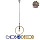 GloboStar® MALVERN 10001239 Vintage Industrial Κρεμαστό Φωτιστικό Οροφής Μονόφωτο 1 x E27 Μαύρο Μεταλλικό με Μπεζ Σχοινί Μ34 x Π22 x Υ34cm GloboStar® MALVERN 10001239 Vintage Industrial Κρεμαστό Φωτιστικό Οροφής Μονόφωτο 1 x E27 Μαύρο Μεταλλικό με Μπεζ Σχοινί Μ34 x Π22 x Υ34cm