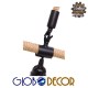 GloboStar® MALVERN 10001240 Vintage Industrial Κρεμαστό Φωτιστικό Οροφής Μονόφωτο 1 x E27 Μαύρο Μεταλλικό με Μπεζ Σχοινί Μ33 x Π22 x Υ33cm GloboStar® MALVERN 10001240 Vintage Industrial Κρεμαστό Φωτιστικό Οροφής Μονόφωτο 1 x E27 Μαύρο Μεταλλικό με Μπεζ Σχοινί Μ33 x Π22 x Υ33cm