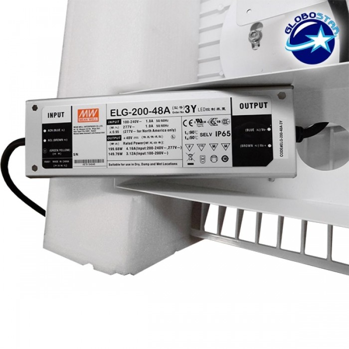 GloboStar® 115090 Φωτιστικό Οροφής για Βενζινάδικα Gas Station 140W AC 230V 19600lm 60° Αδιάβροχο IP65 Ψυχρό Λευκό 5000K GloboStar® 115090 Φωτιστικό Οροφής για Βενζινάδικα Gas Station 140W AC 230V 19600lm 60° Αδιάβροχο IP65 Ψυχρό Λευκό 5000K