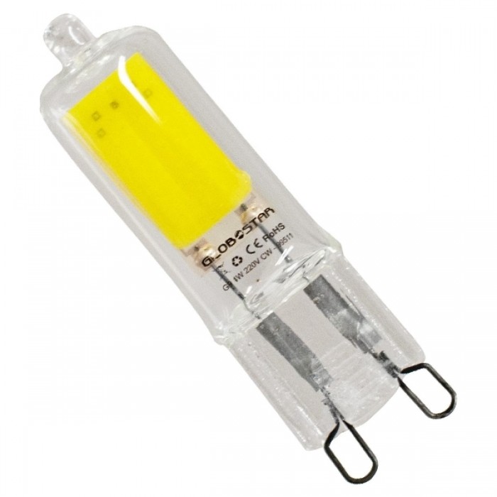 GloboStar® 115092 Λάμπα G9 LED FILAMENT COB 4W 440 lm 320° AC 85-265V Γυάλινη Ψυχρό Λευκό 6000K GloboStar® 115092 Λάμπα G9 LED FILAMENT COB 4W 440 lm 320° AC 85-265V Γυάλινη Ψυχρό Λευκό 6000K