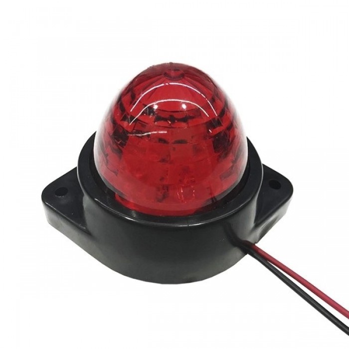 GloboStar® 115405 Πλευρικά Φώτα Όγκου Φορτηγών BULLET LED 6 SMD DC 24V Αδιάβροχο IP66 Κόκκινο GloboStar® 115405 Πλευρικά Φώτα Όγκου Φορτηγών BULLET LED 6 SMD DC 24V Αδιάβροχο IP66 Κόκκινο