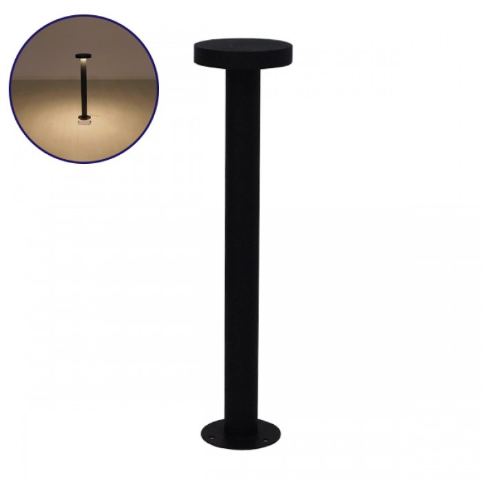 Αδιάβροχο IP65 Φωτιστικό Κολωνάκι Κήπου 14x59cm LED 15W 230v Θερμό Λευκό 3000k GloboStar 12136 Αδιάβροχο IP65 Φωτιστικό Κολωνάκι Κήπου 14x59cm LED 15W 230v Θερμό Λευκό 3000k GloboStar 12136