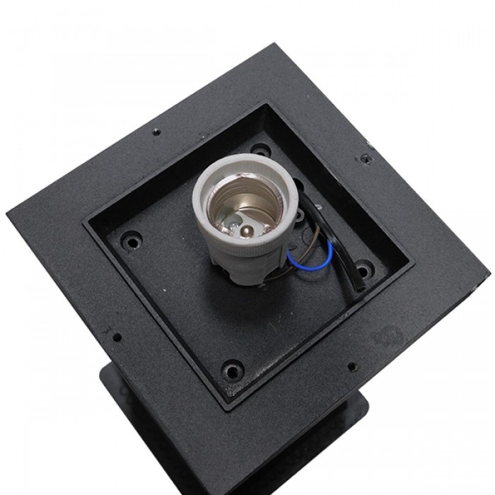 Αδιάβροχο IP65 Φωτιστικό Κολωνάκι Κήπου 15x15x58cm με Βάση E27 230v GloboStar 12143 Αδιάβροχο IP65 Φωτιστικό Κολωνάκι Κήπου 15x15x58cm με Βάση E27 230v GloboStar 12143