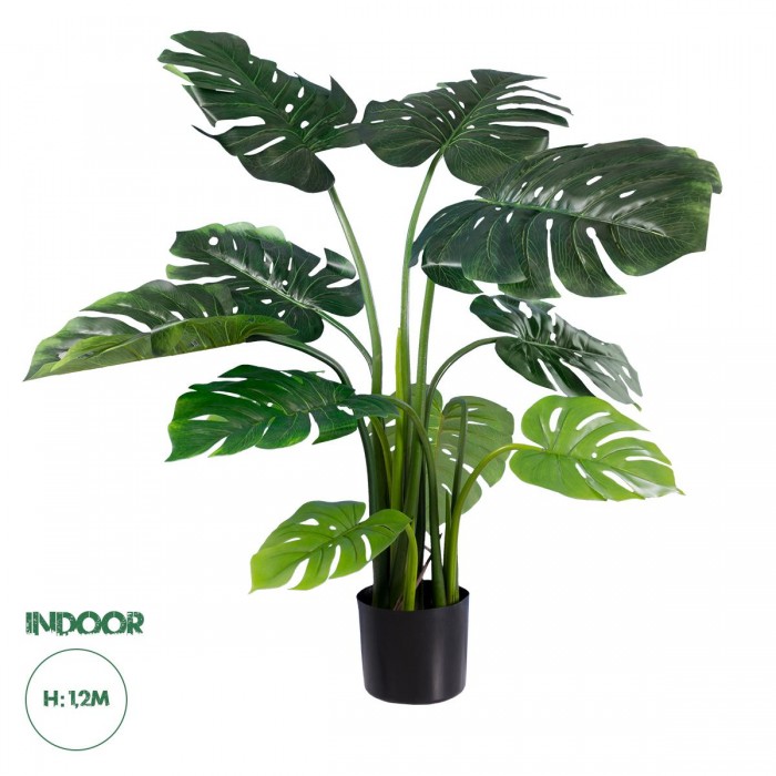GloboStar® Artificial Garden MONSTERA 20002 Τεχνητό Διακοσμητικό Φυτό Μονστέρα Υ120cm GloboStar® Artificial Garden MONSTERA 20002 Τεχνητό Διακοσμητικό Φυτό Μονστέρα Υ120cm